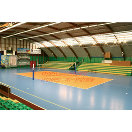 广西桂林排球 篮球运动木地板价格  欧氏生产厂家缩略图