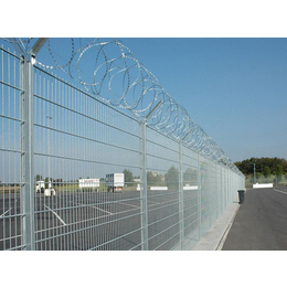 厂家供应正定机场围栏Y型安全防护网刺丝护栏网