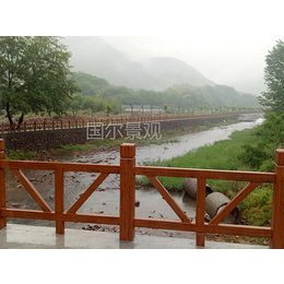 仿木栏杆哪家好-杭州仿木栏杆-国尔园林景观(在线咨询)