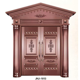 安徽铜门-富贵铜制品-大型铜门