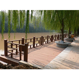 木塑景观护栏施工- 华成护栏价格-柳州木塑景观护栏