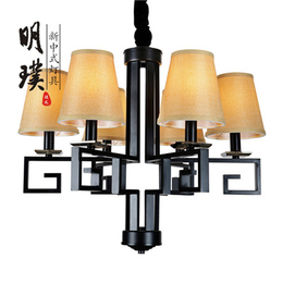 新中式吊灯简约现代客厅灯创意个性卧室灯