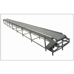 大石桥输送机-天德金属输送带(在线咨询)-木料钢板输送机