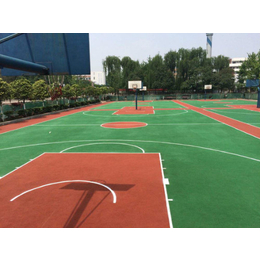 上海硅PU网球场上海硅PU篮球场施工缩略图