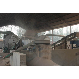 海口三筒沙子烘干机-金茂机械生产现场-三筒沙子烘干机价格