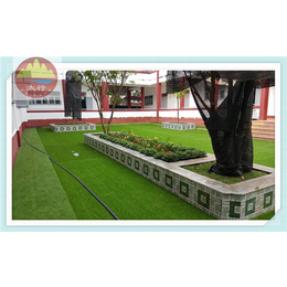 供应好的1.5厘米 人造草坪地毯 游乐场草坪网 庭院草坪