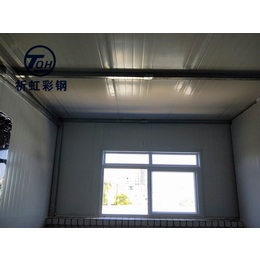 五台县豆村标准彩钢房生产 防火活动板房仿古搭建