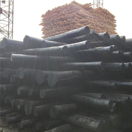 振华防腐材料(图)-防腐油炸杆厂-油木杆
