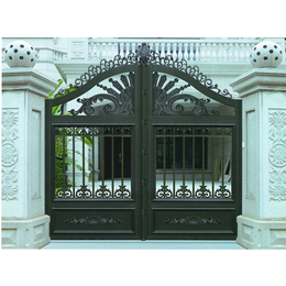 南京庭院大门-【欧园居铝艺】-庭院大门（设计，定做）