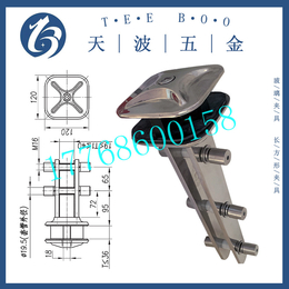 304不锈钢菱形梅花形一字型十字型玻璃夹  