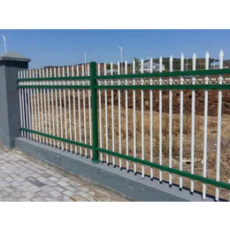 安康围墙栅栏-锌钢护栏生产厂家-铁栅栏围墙
