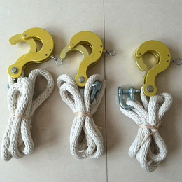 厂家* 蚕丝导线保护绳 铝合金钩导线保护绳 电力蚕丝保护绳