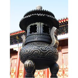 秦皇岛铸铁香炉-怡轩阁铜工艺品-大型铸铁香炉