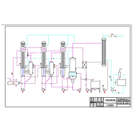 三效蒸发器流程图-无锡宝德金工程设备厂-安徽三效蒸发器