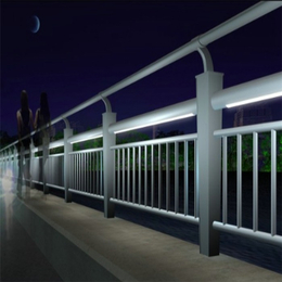 龙哲桥梁防撞护栏-清远灯光桥梁栏杆