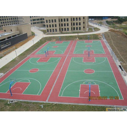郁南塑胶篮球场地坪材料-佳杰体育-塑胶篮球场