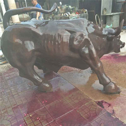 恒保发铜雕厂(图)-大铜牛雕塑怎么算价格-大铜牛雕塑