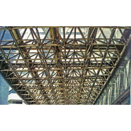 呼和浩特不锈钢网架-一建钢结构工程-圆形不锈钢网架