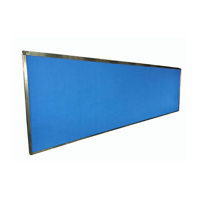 铝合金固定单面软木蓝色黑板