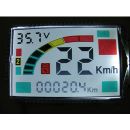 电动车LCD液晶屏 电动车LCD段码屏缩略图
