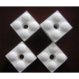 宁津银鑫(图)-带孔陶瓷衬板焊接施工陶瓷衬板-张家口陶瓷衬板