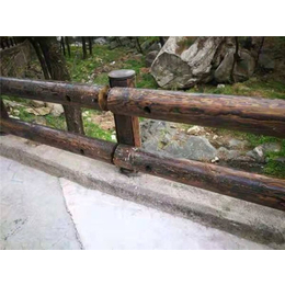 聊城飞龙钢背木护栏厂-咸阳钢背木护栏