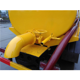 黄牌抽泥浆的罐车-10立方罐式泥浆运输车的价格