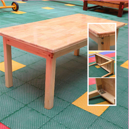 桌椅-济宁恒华儿童用品(图)-*园桌椅儿童实木