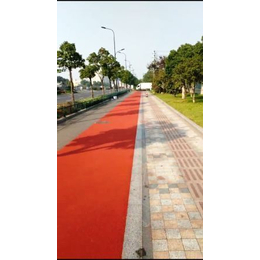 弘康环氧地坪漆生产商-宿州彩色防滑路面-ETC彩色路面