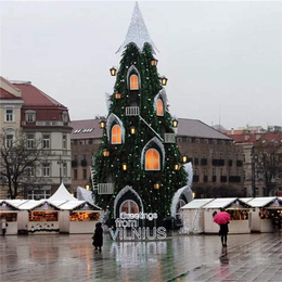制作大型圣诞树-久誉美陈(在线咨询)-北京圣诞树制作