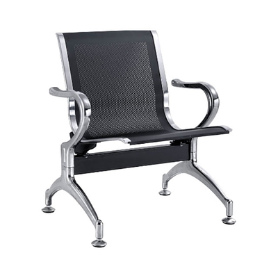 单人铝合金冷轧钢板连排椅