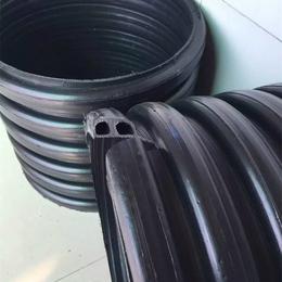 湖南长沙HDPE钢带管增强缠绕管聚乙烯排污管现货钢带