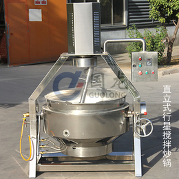 国龙夹层锅-濮阳大型食堂自动炒菜机-大型食堂自动炒菜机厂家