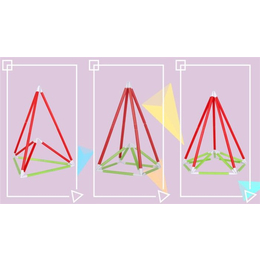 立体几何教具-学三维模型制作，聪咪-立体几何教具批发