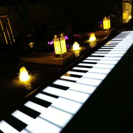 音乐地板钢琴出售 带*灯的灯