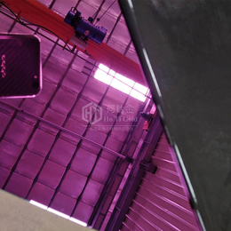 紫红色8k镜面装饰板 真空电镀紫红色镜面304高比不锈钢板材