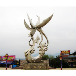自贡镜面不锈钢造型-济南京文雕塑(推荐商家)