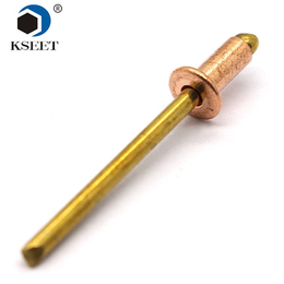 KSEET品牌规格齐全(多图)-3.2*6开口型铜铆钉