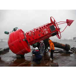 科罗普襄阳市科罗普浮式码头警示标海底管道示位浮标环保材质浮体