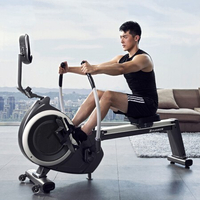 健身方减肥热身运动可以选择跑步机、动感单车和划船器