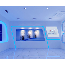 合肥企业展厅设计-安徽青花俏空间设计-地产企业展厅设计