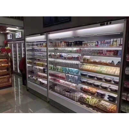 郑州生产饮料展示柜平头柜玻璃门冷藏展示柜的公司