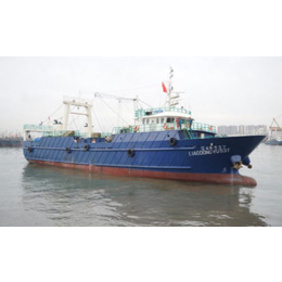 威海白云45米渔船拖网渔船VBY806型双甲板冷冻拖网渔船