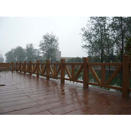 仿木栏杆护栏-滁州仿木栏杆-顺安景观栏杆(多图)
