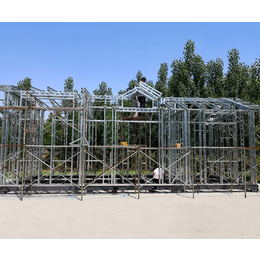 福建钢架结构房-北京北海建材-钢架结构房施工