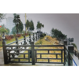 扇形河堤护栏安装工程-扇形河堤护栏-宏泰艺术制品