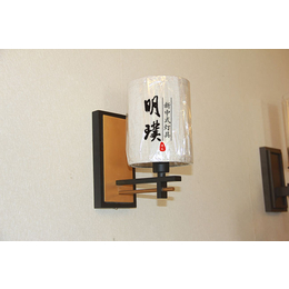 新中式壁灯床头灯卧室客厅现代简约墙壁灯过道复古中国风壁挂灯