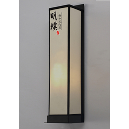 新中式壁灯书房灯过道走廊灯现代简约墙壁灯复古中国风卧室床头灯