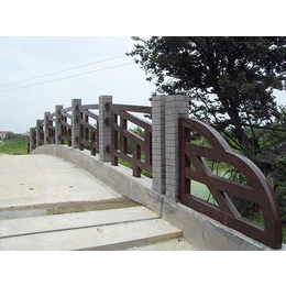 滁州仿木栏杆- 顺安景观护栏供应-水泥仿木栏杆