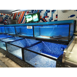 玻璃鱼缸厂家-鱼缸-安徽赛冬海鲜池厂家